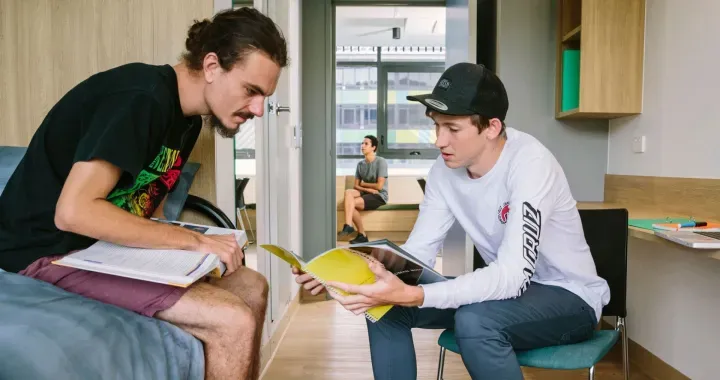 Around 1,400 students live on campus in colleges and halls of residence, giving the campus a true community atmosphere