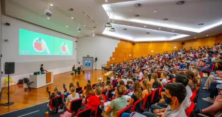 Auditorium, our modern state of the art lecture theatres can accommodate 100-358 people