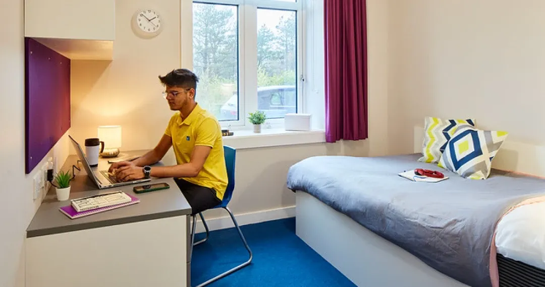 Bay Campus is home to modern, stylish student accommodation is a popular choice for first-year students