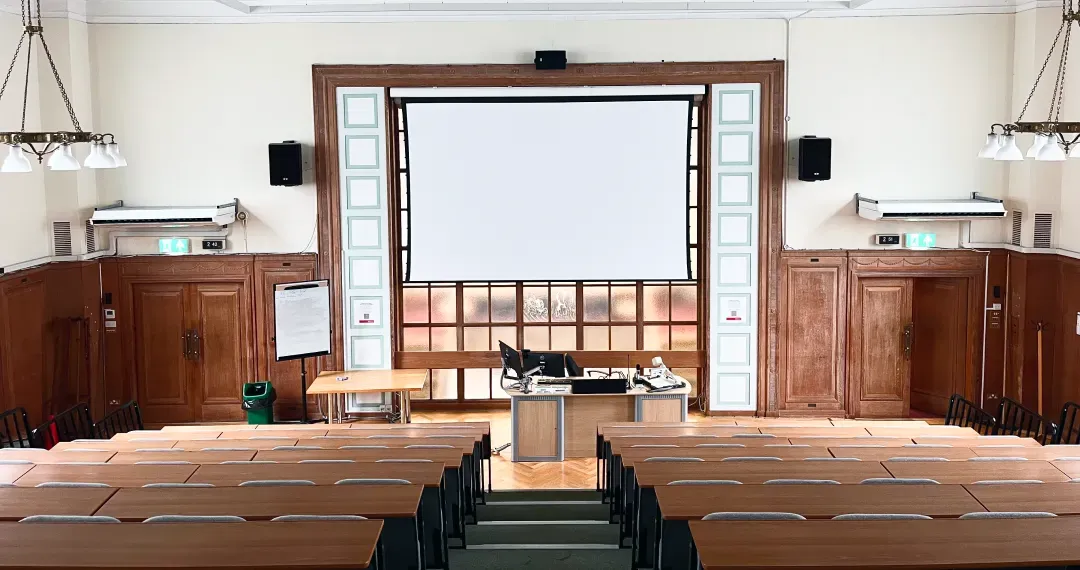Lecture Theatre designed to be accessible to all students, including those with physical disabilities
