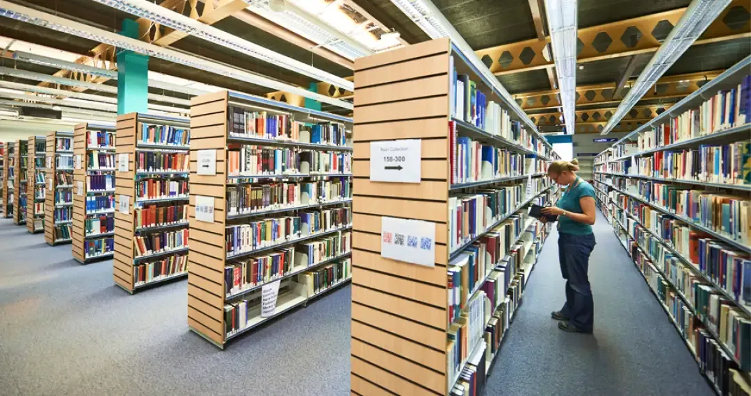 Library a vast collection of print and digital materials covering a wide range of subjects