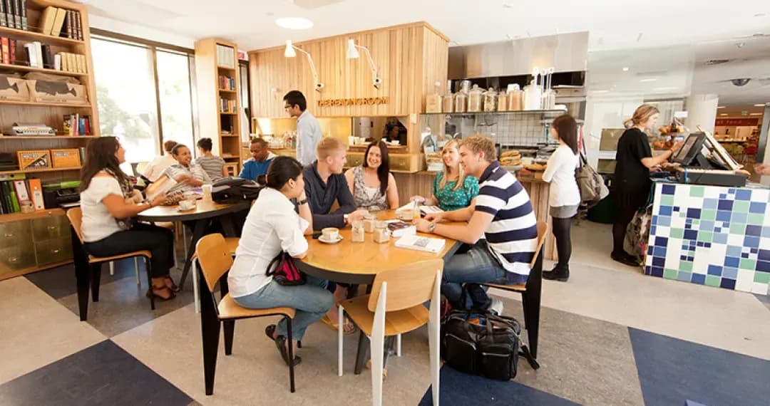 Reading Room Café, offers a variety of delicious food and drink options for you