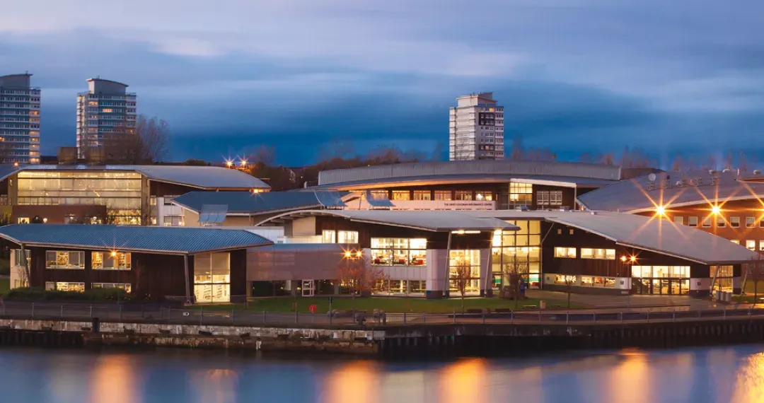 Sir Tom Cowie Campus offers a scenic riverside setting and is within walking distance of Sunderland’s city center