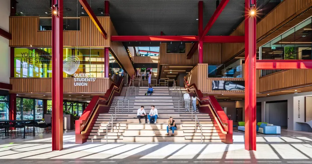 Social Stair one of the central points offers you the perfect location to take a break and enjoy the view