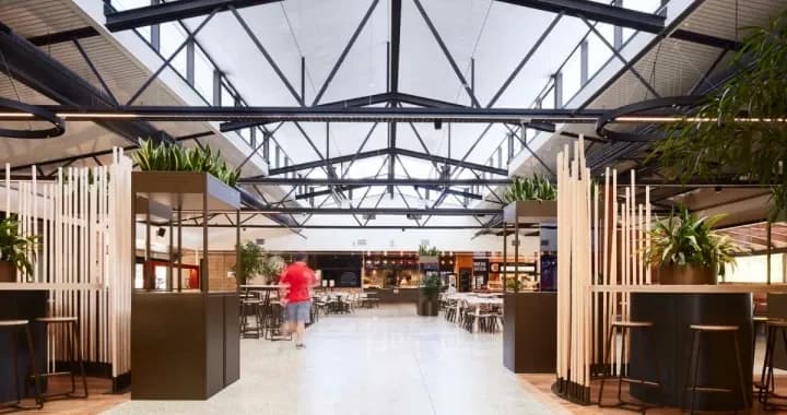 Student Hub offers a range of food and drink options as well as services and spaces for Murdoch students and staff
