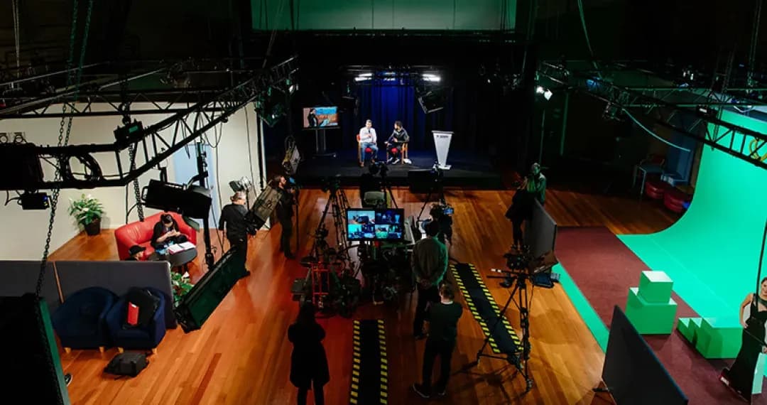 TV studio offers various sets and stages
