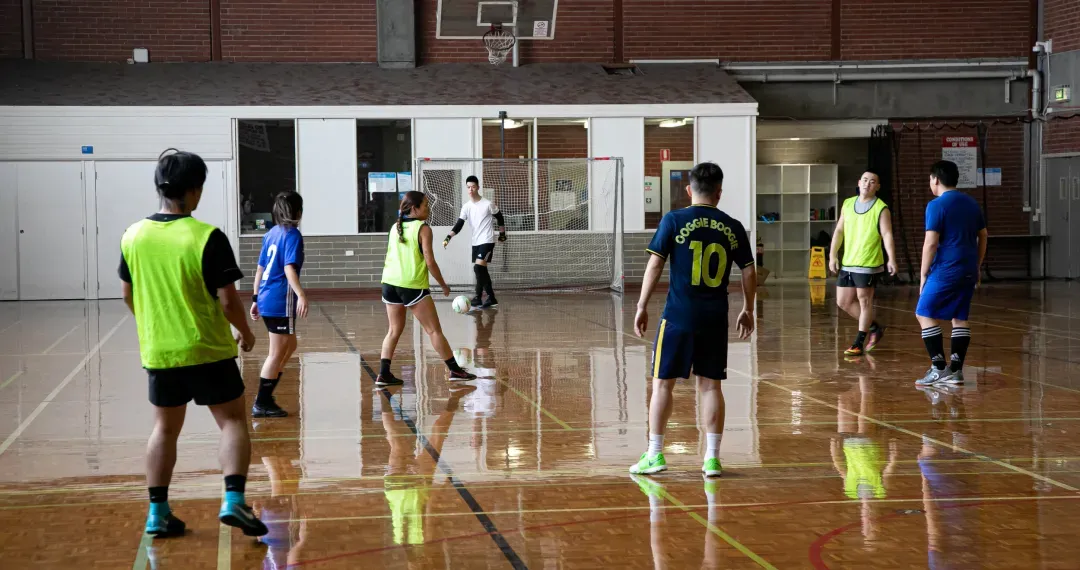 Footscray Nicholson Campus has a high quality multipurpose court