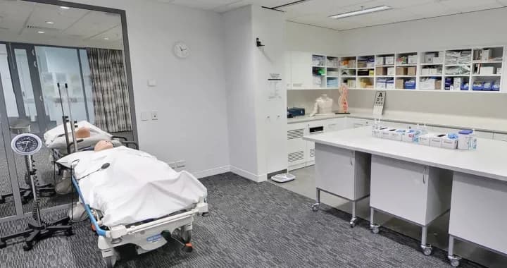 The Mount Gambier Horizon Hospital and Health Service has been purpose built to replicate an actual functioning hospital
