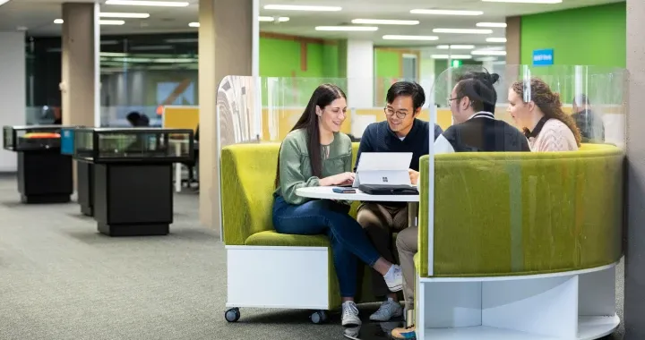 Library, meeting space to work on assigments