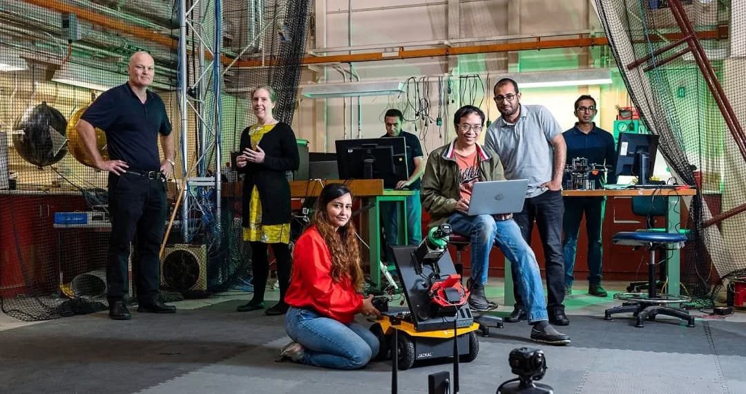 Robotics lab in Building 18